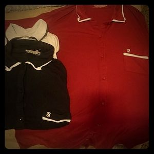 Lot of 3 Victoria's Secret night shirts